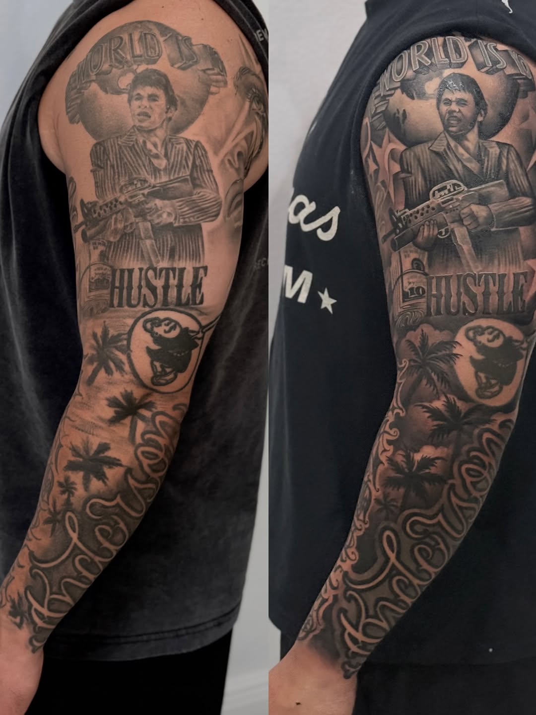 Tattoo by @artemtom — black_and_grey, realism
