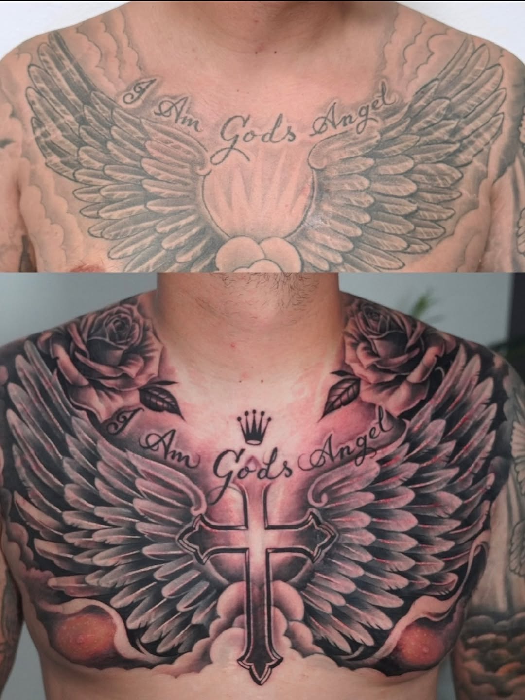 Tattoo by @artemtom — black_and_grey, realism