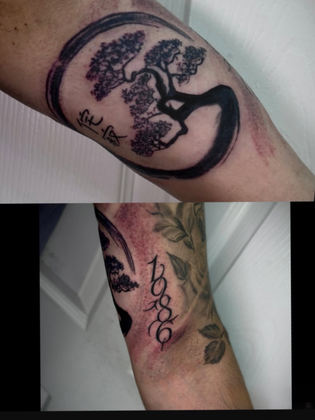 Tattoo by @inkfinery — black_and_grey