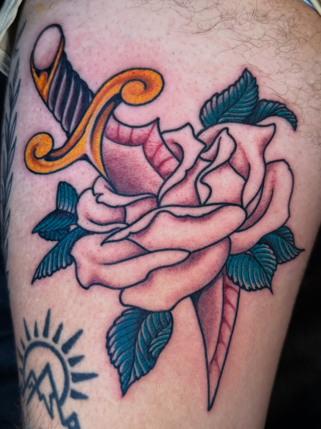Tattoo by @mariothetattooer — american_traditional