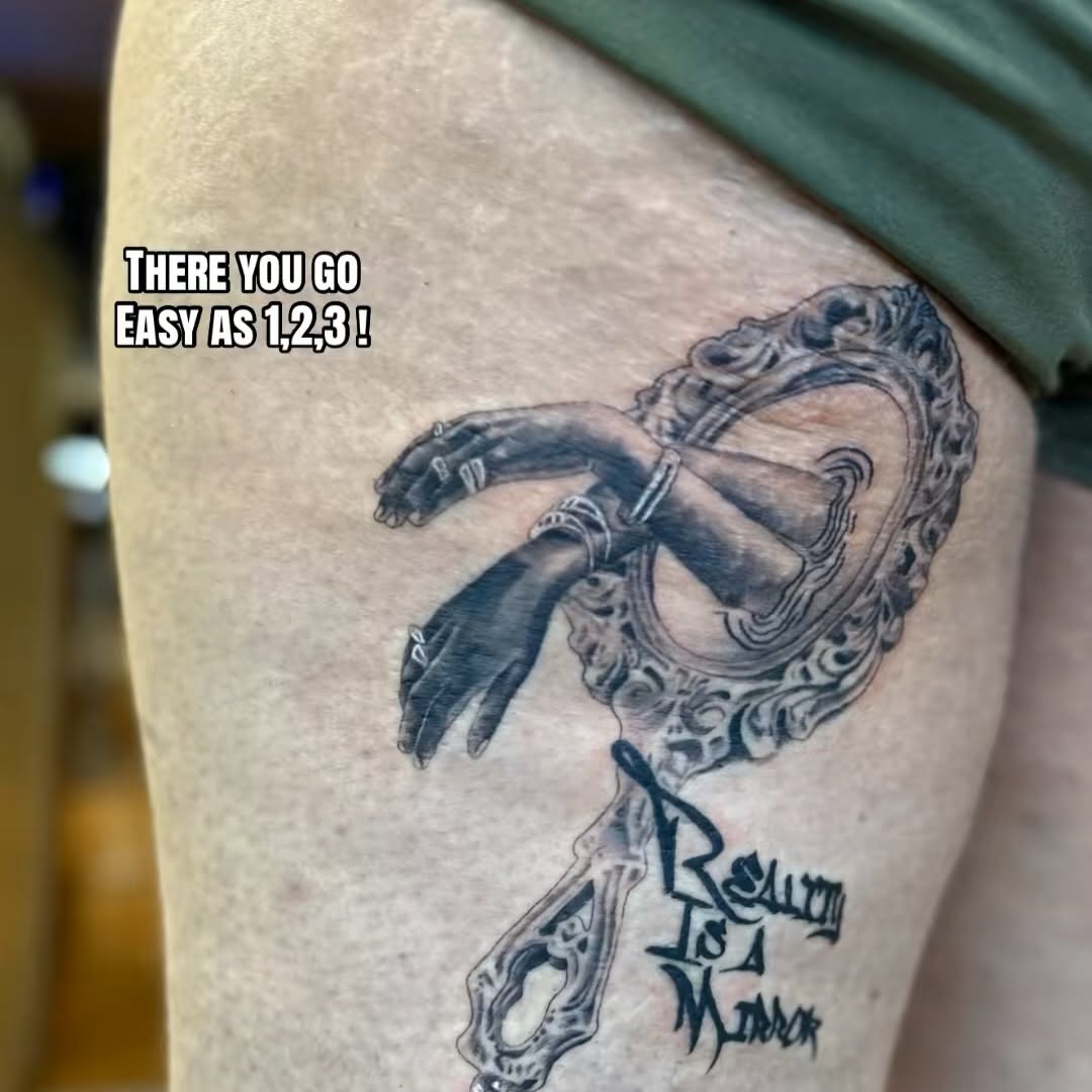 Tattoo by @koolzink — realism, black_and_grey