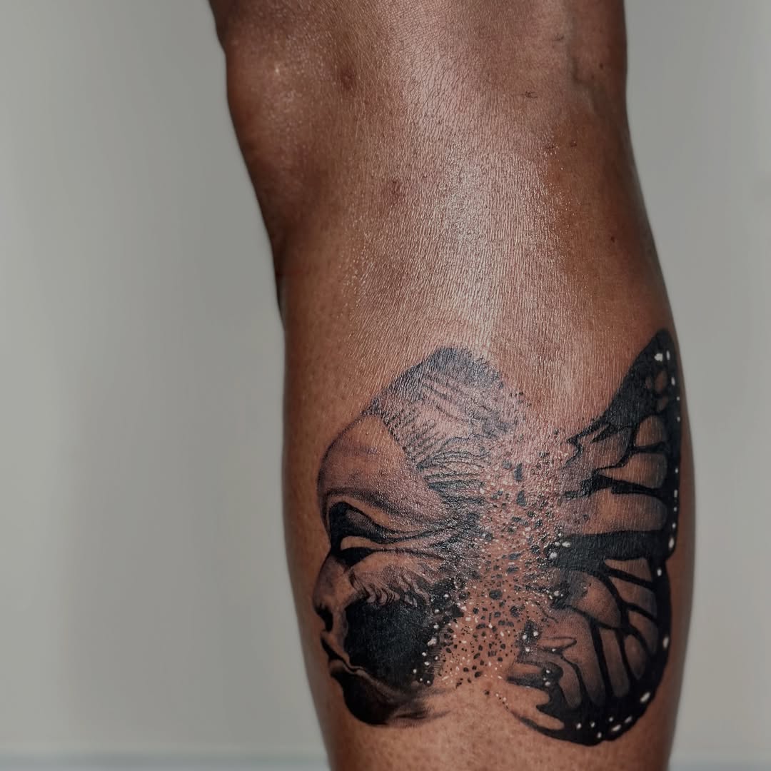 Tattoo by @koolzink — realism, black_and_grey