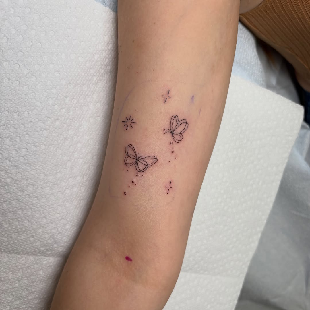 Tattoo by @heavychevytattoos — fine_line, illustrative