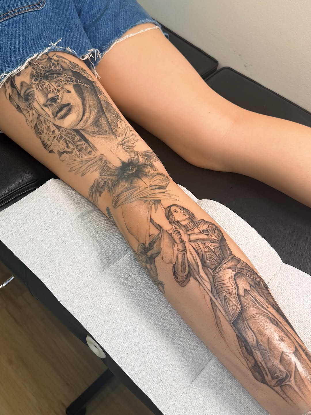 Tattoo by @studioweaverr — realism, black_and_grey