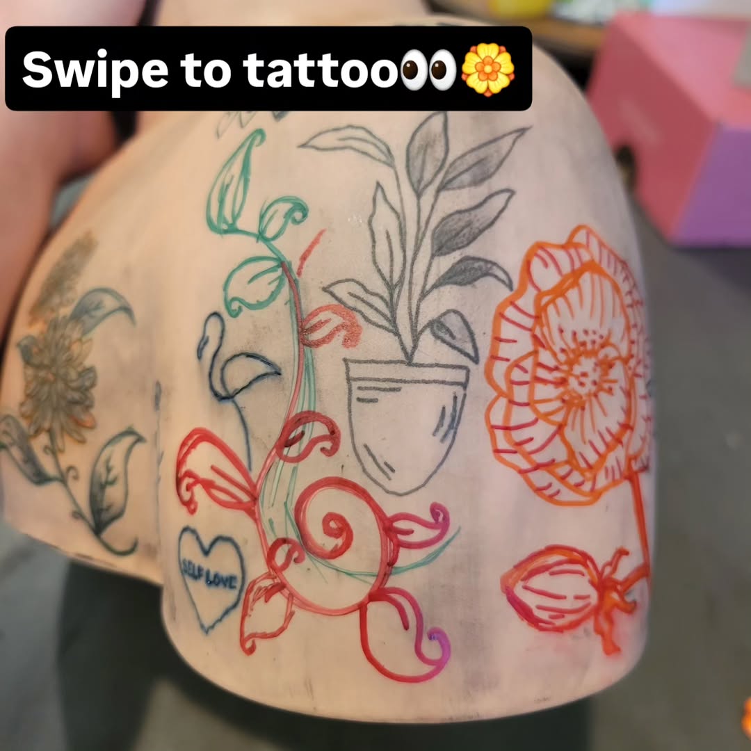 Tattoo by @beatles_tattoos — illustrative, sketch