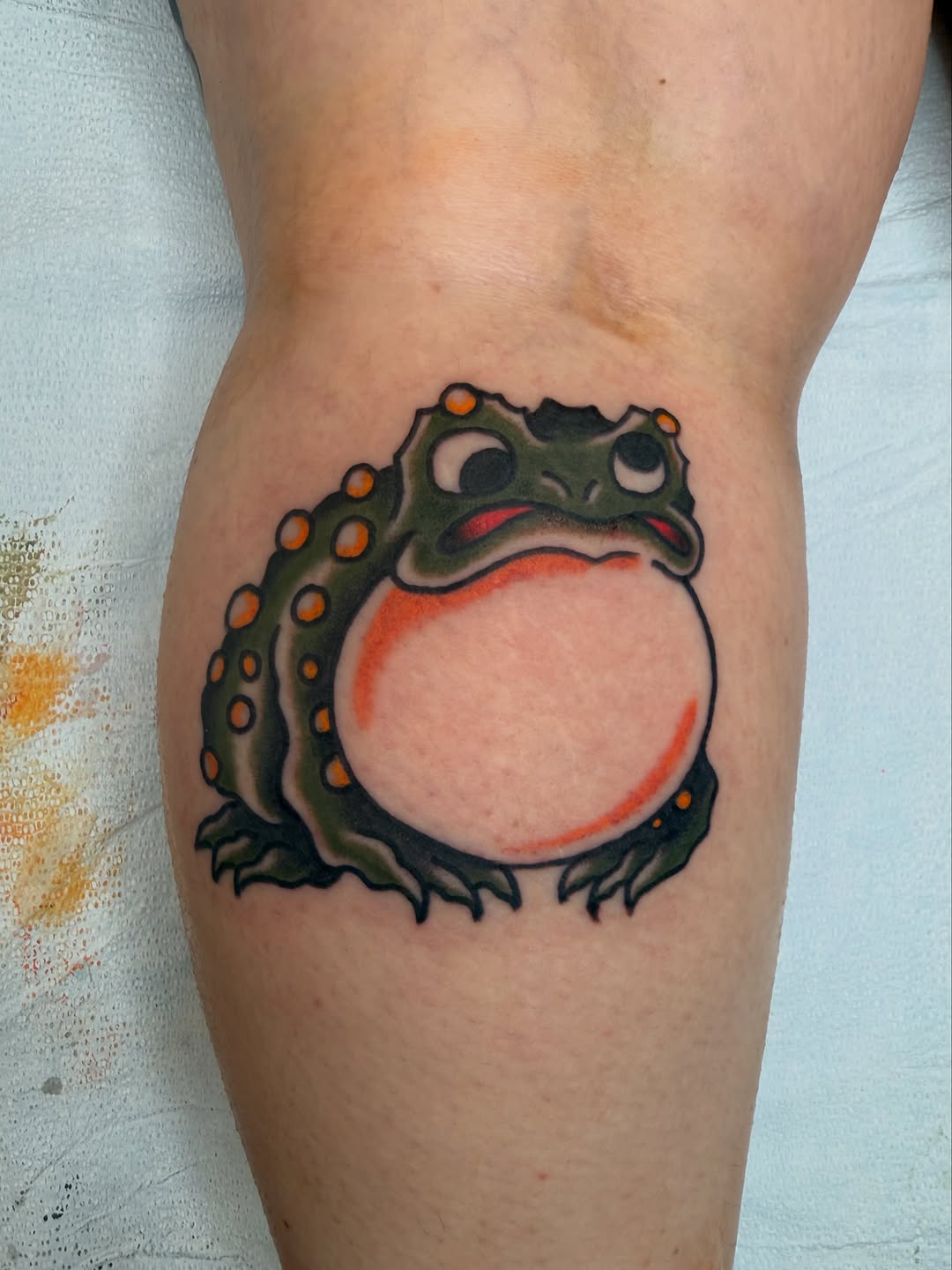 Tattoo by @_bananaz._ — american_traditional, illustrative