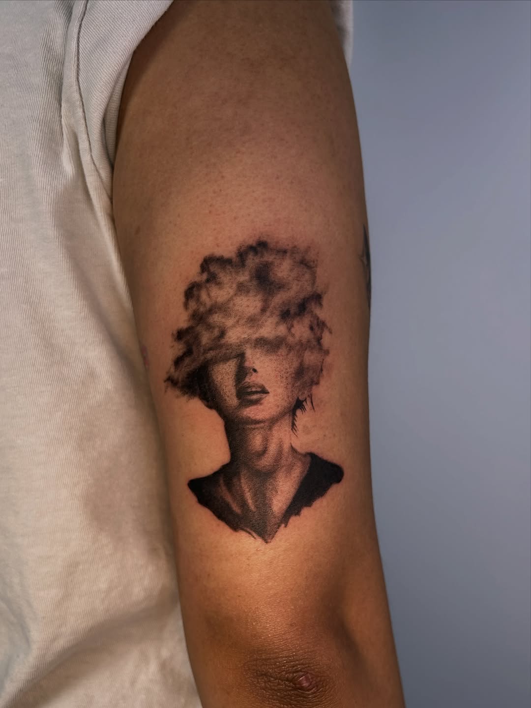 Tattoo by @tatbyj — black_and_grey, realism