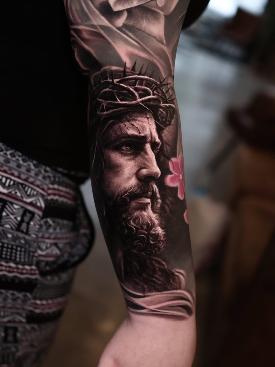 Tattoo by @steven1nk — realism, black_and_grey