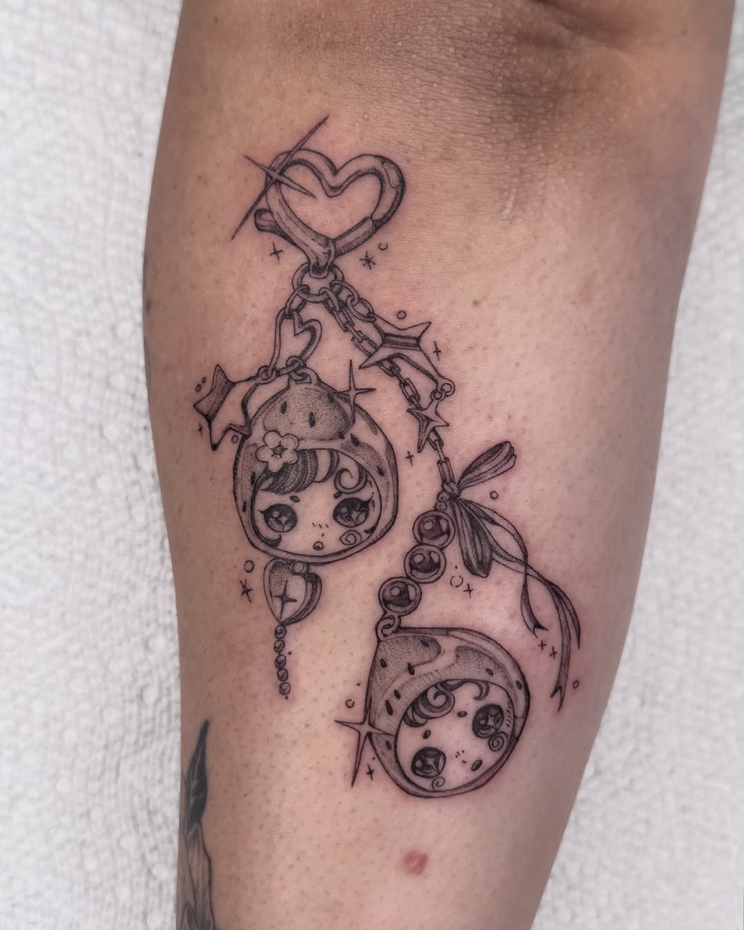 Tattoo by @deadgirlnextdoor — fine_line, chicano