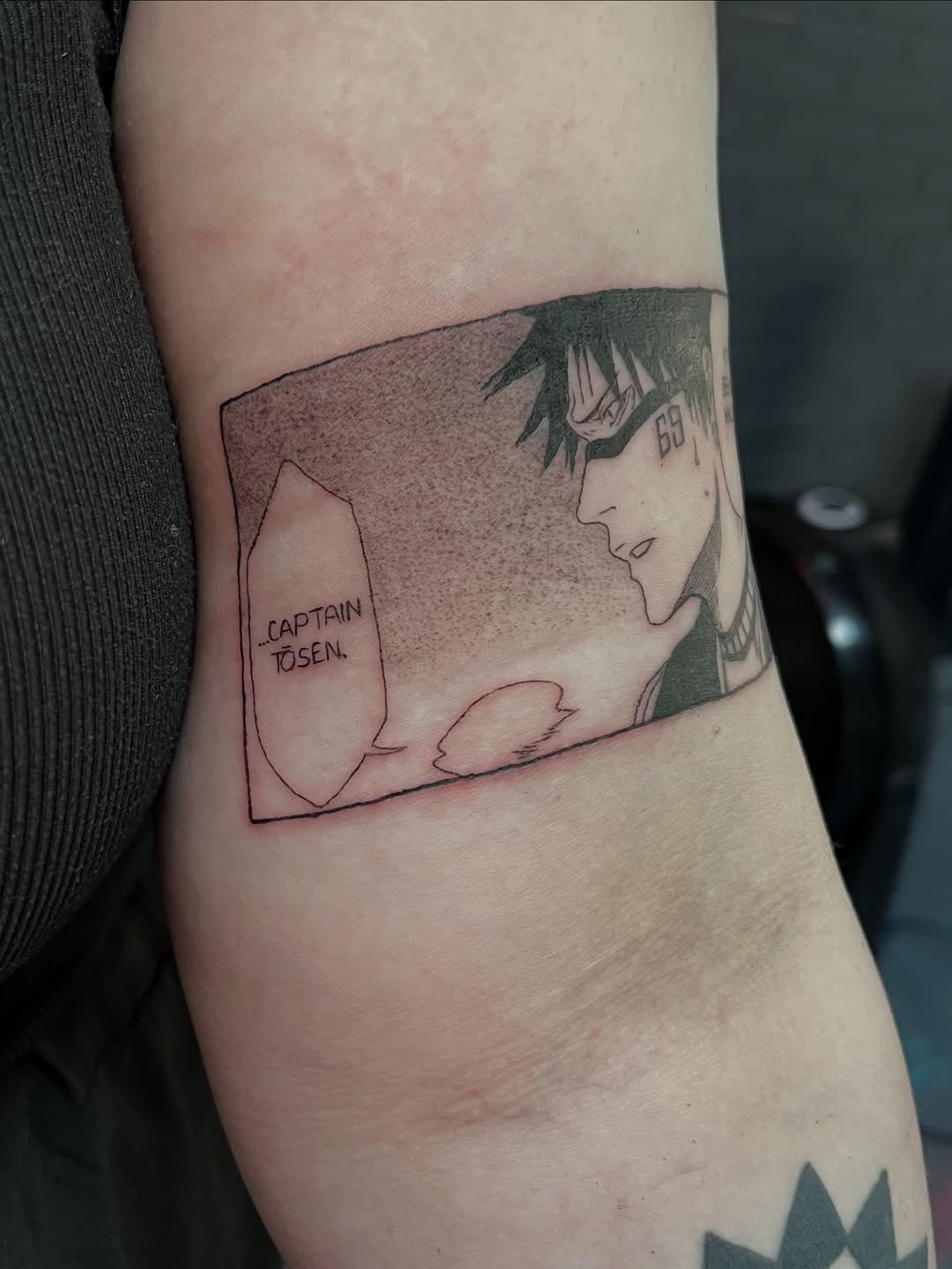 Tattoo by @bunnymanalo — illustrative, black_and_grey