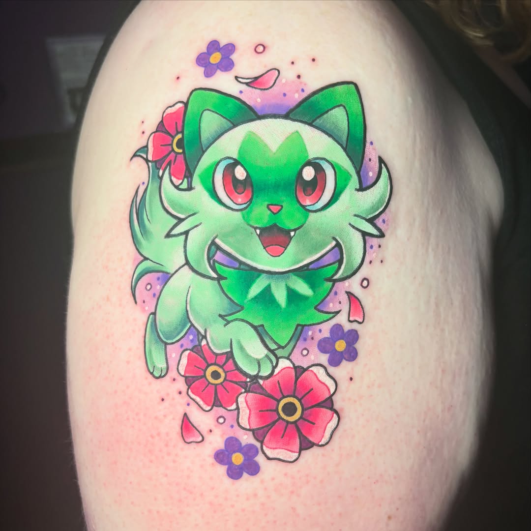 Tattoo by @inkbyjordi — new_school, anime