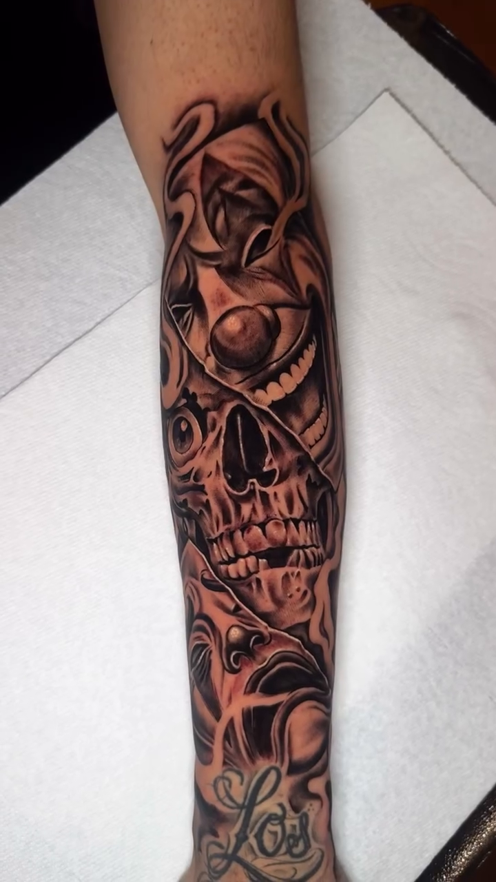 Tattoo by @namztattoo — realism, black_and_grey