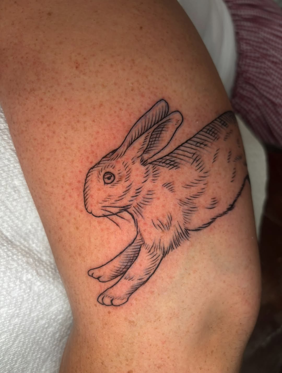 Tattoo by @maribeth.tattoo — illustrative, black_and_grey