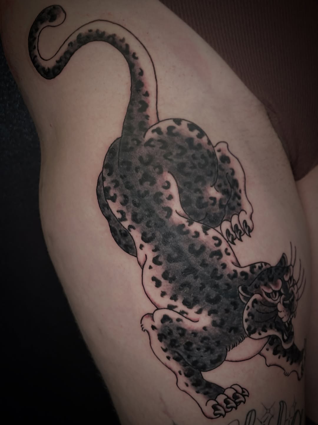 Tattoo by @nickwallintattoos — american_traditional, black_and_grey