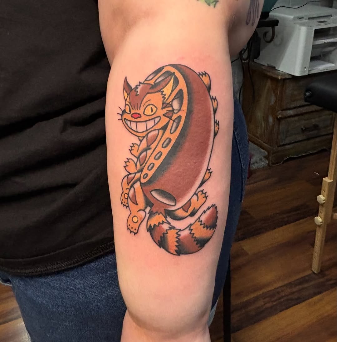 Tattoo by @taylor_einan โ new_school, anime