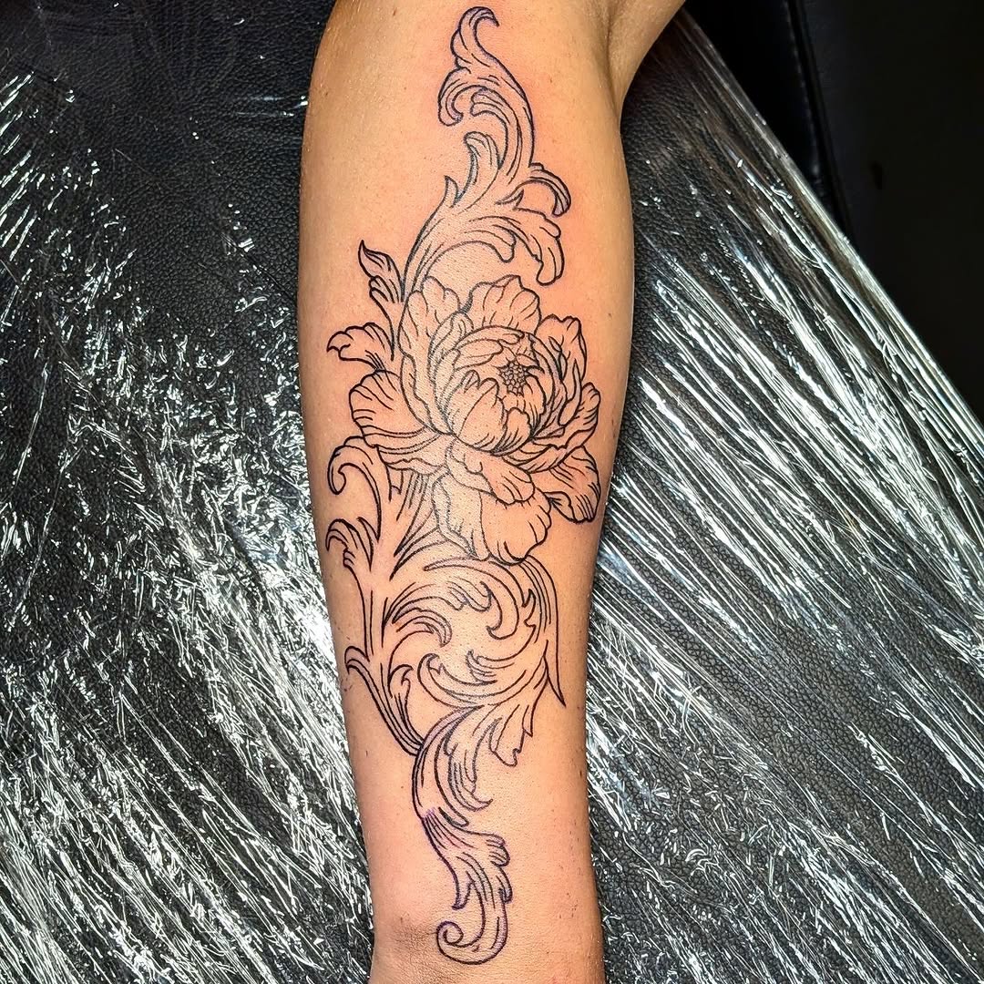 Tattoo by @bonemankam — ornamental