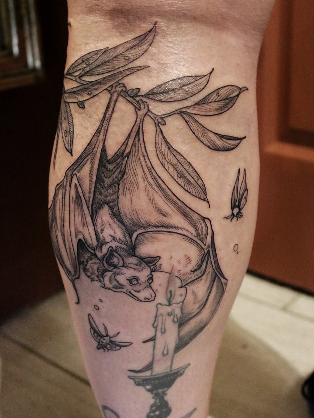 Tattoo by @summerbee_tattoo — black_and_grey, illustrative