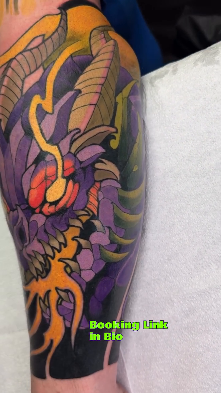 Tattoo by @kielf_tattoos — japanese_irezumi, illustrative