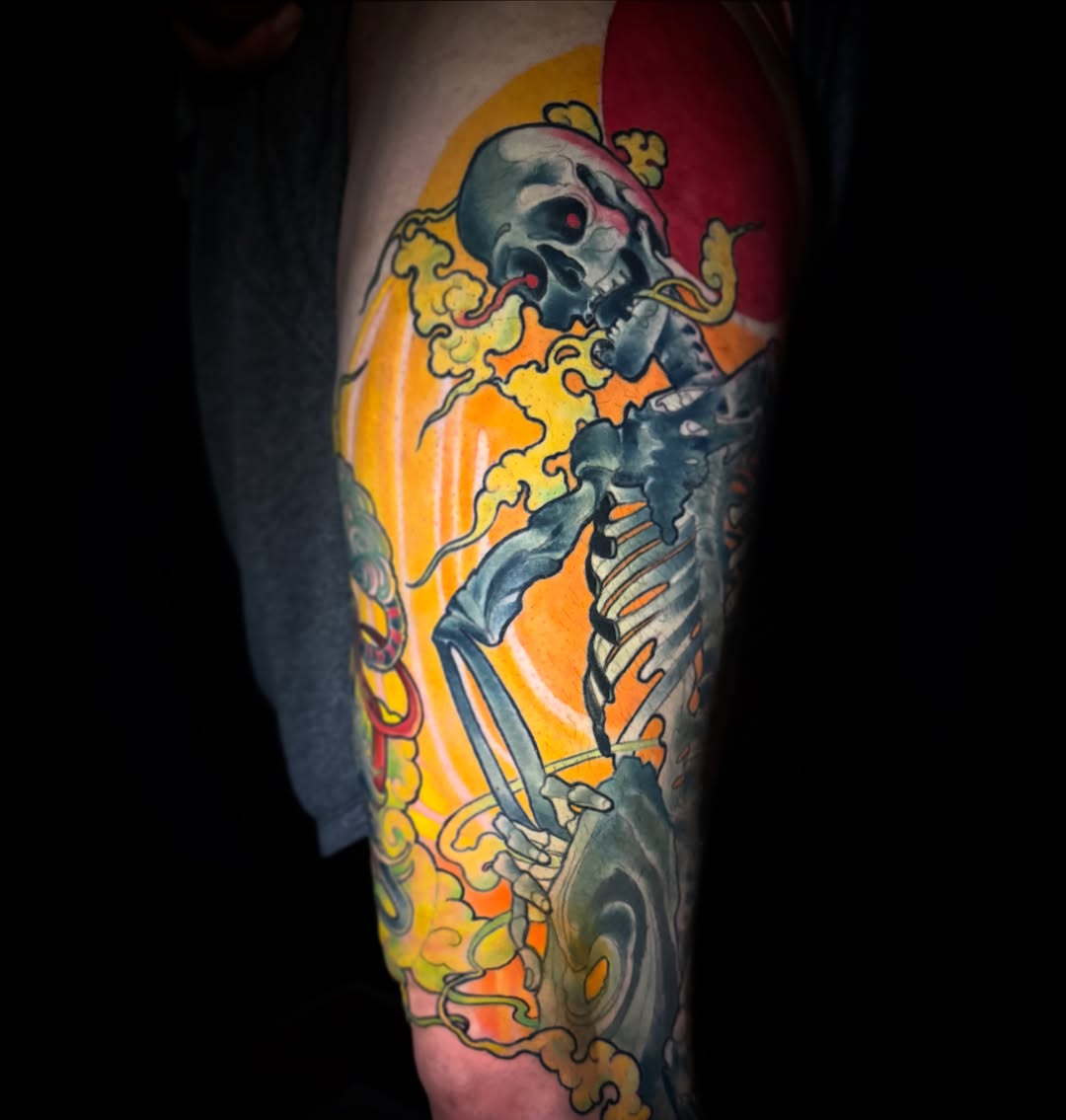 Tattoo by @tattoosbymissamanda — neo_traditional, dark_realism