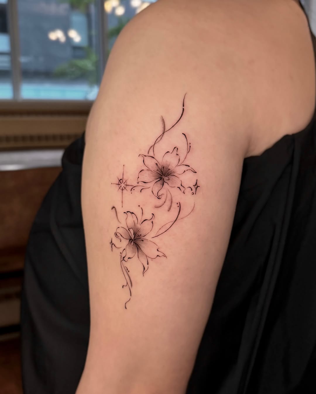 Tattoo by @tattooist_veni — fine_line