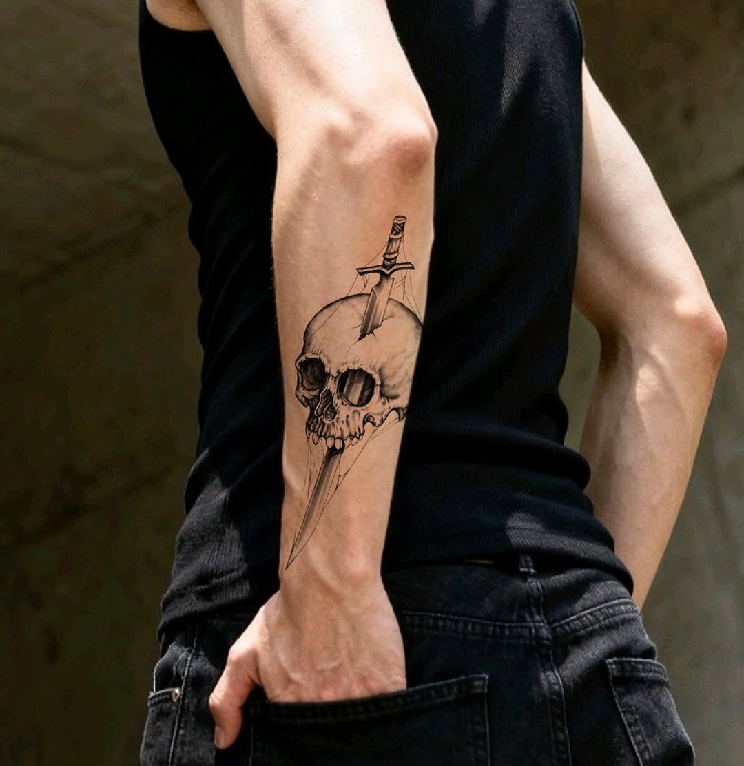 Tattoo by @emory.ink โ realism, black_and_grey