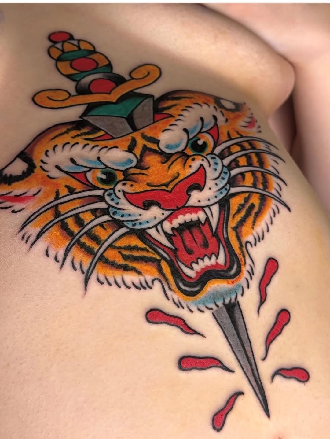 Tattoo by @lizrd.tats — american_traditional