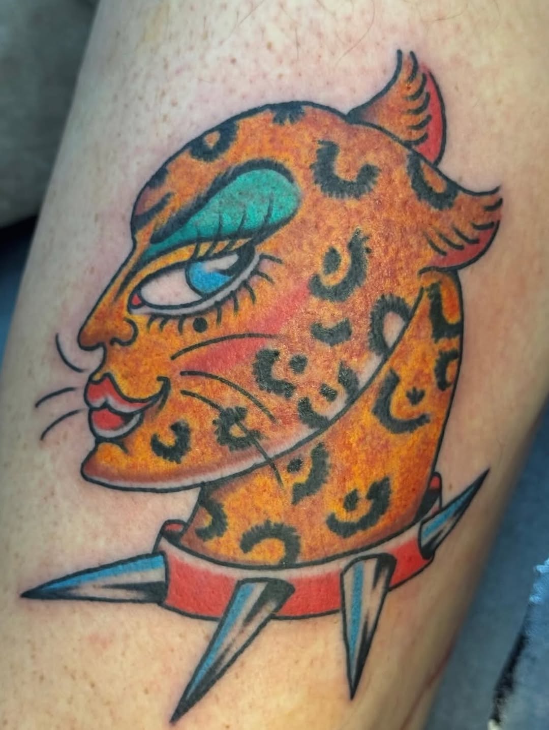 Tattoo by @lizrd.tats — american_traditional, neo_traditional