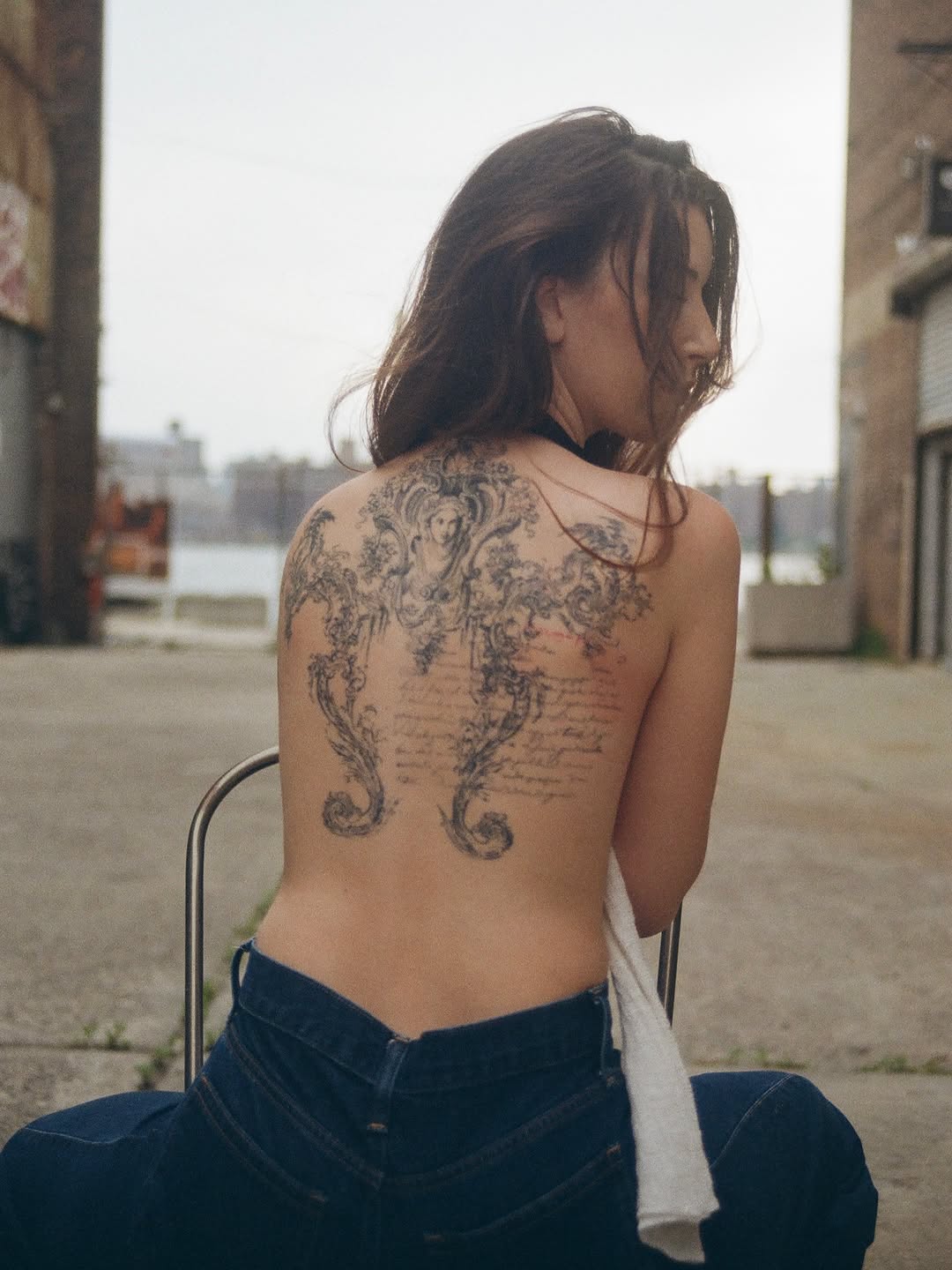 Tattoo by @zanereti — ornamental, black_and_grey