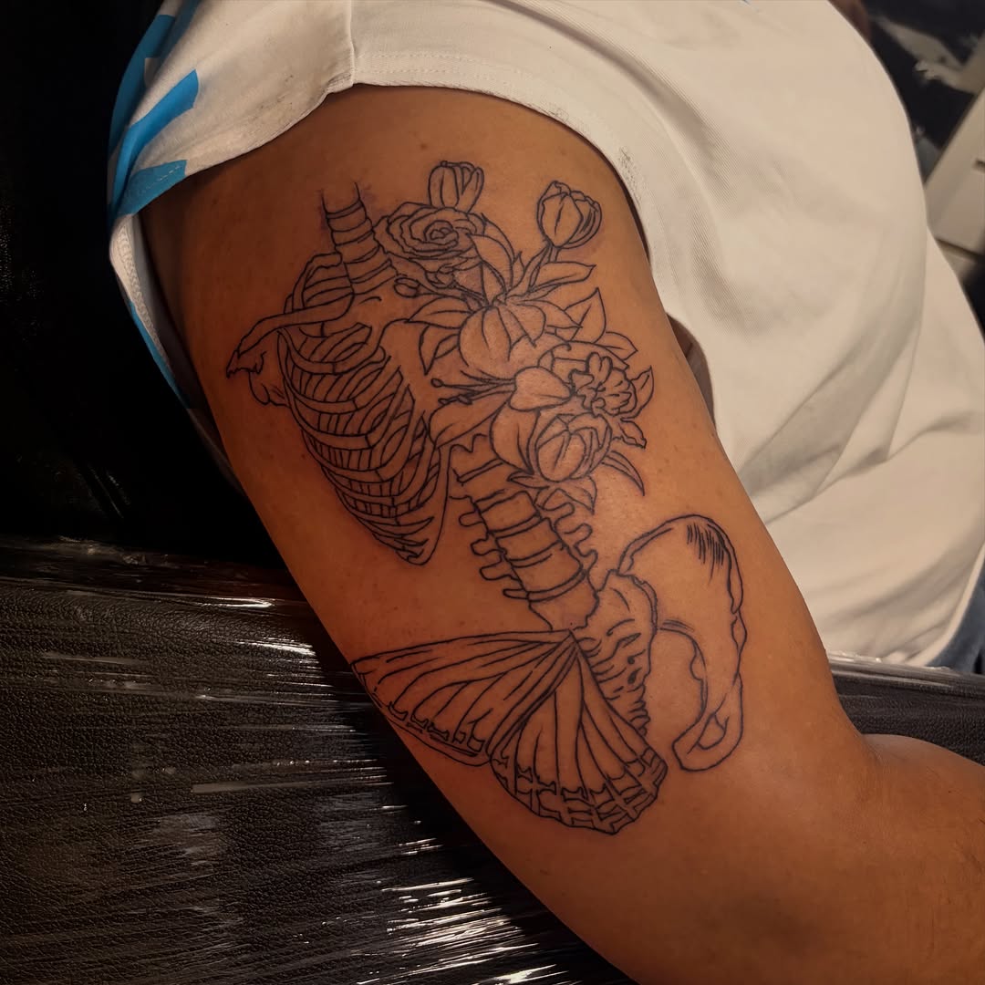Tattoo by @tattedby_t โ fine_line