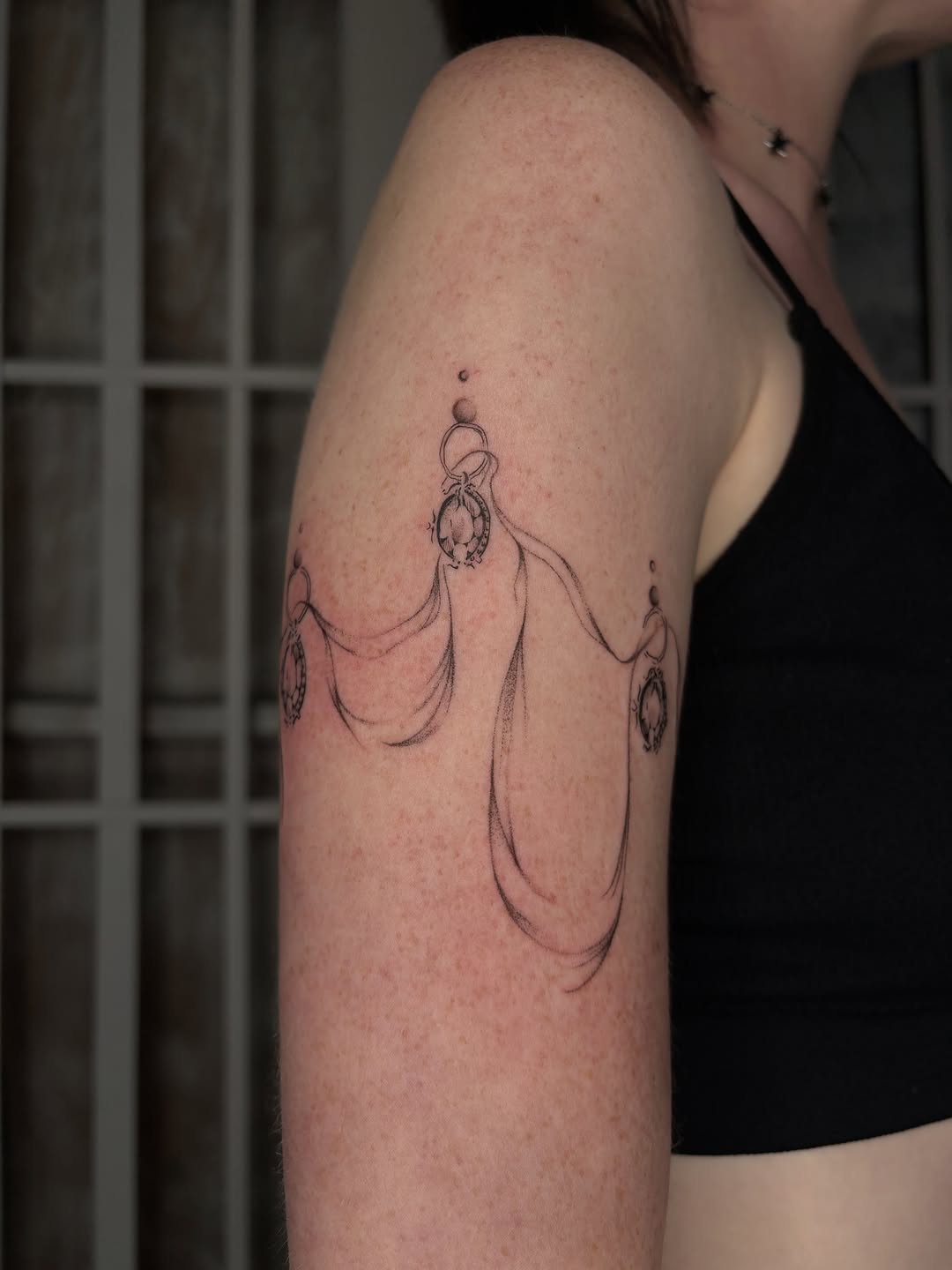 Tattoo by @druzyjewel — fine_line, ornamental