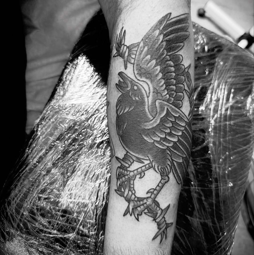 Tattoo by @spencerecoco — black_and_grey, chicano