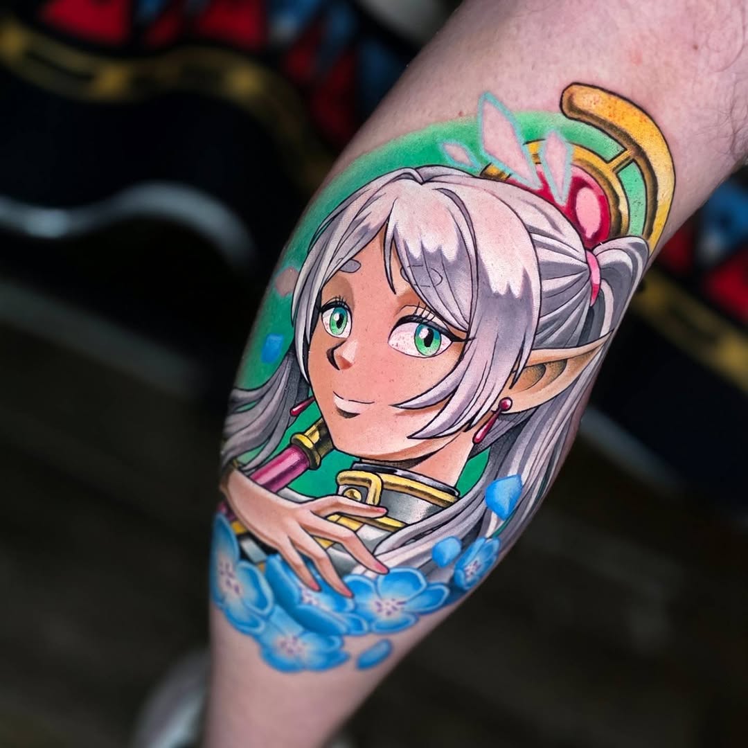 Tattoo by @coryhandtattoos โ anime, new_school