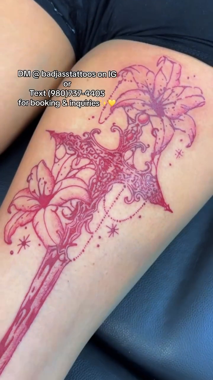 Tattoo by @badjasstattoos — dotwork