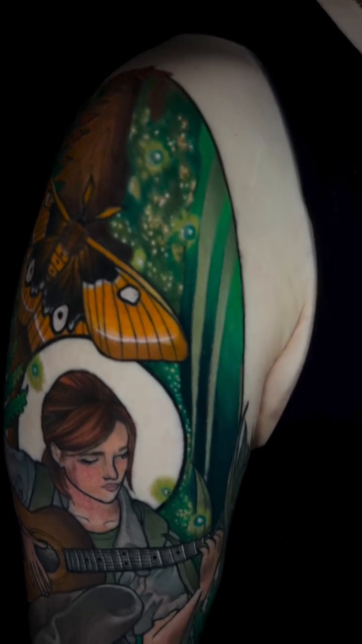 Tattoo by @the.gutter.goblin โ realism, anime