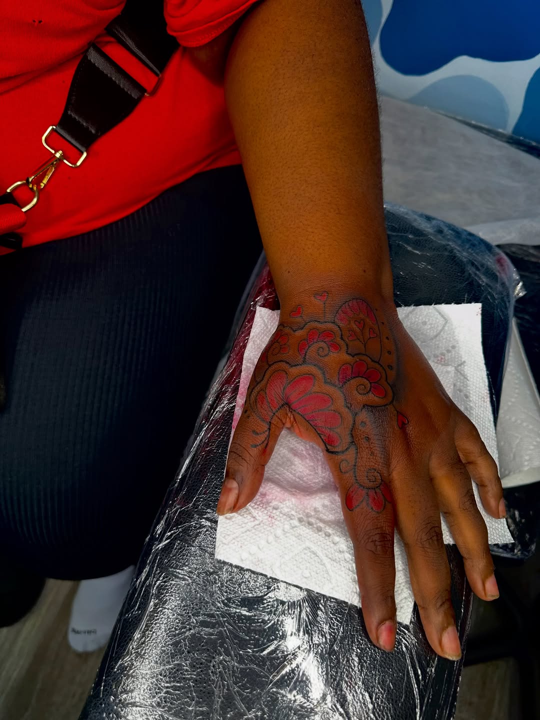 Tattoo by @sierrathetattooartist — dotwork