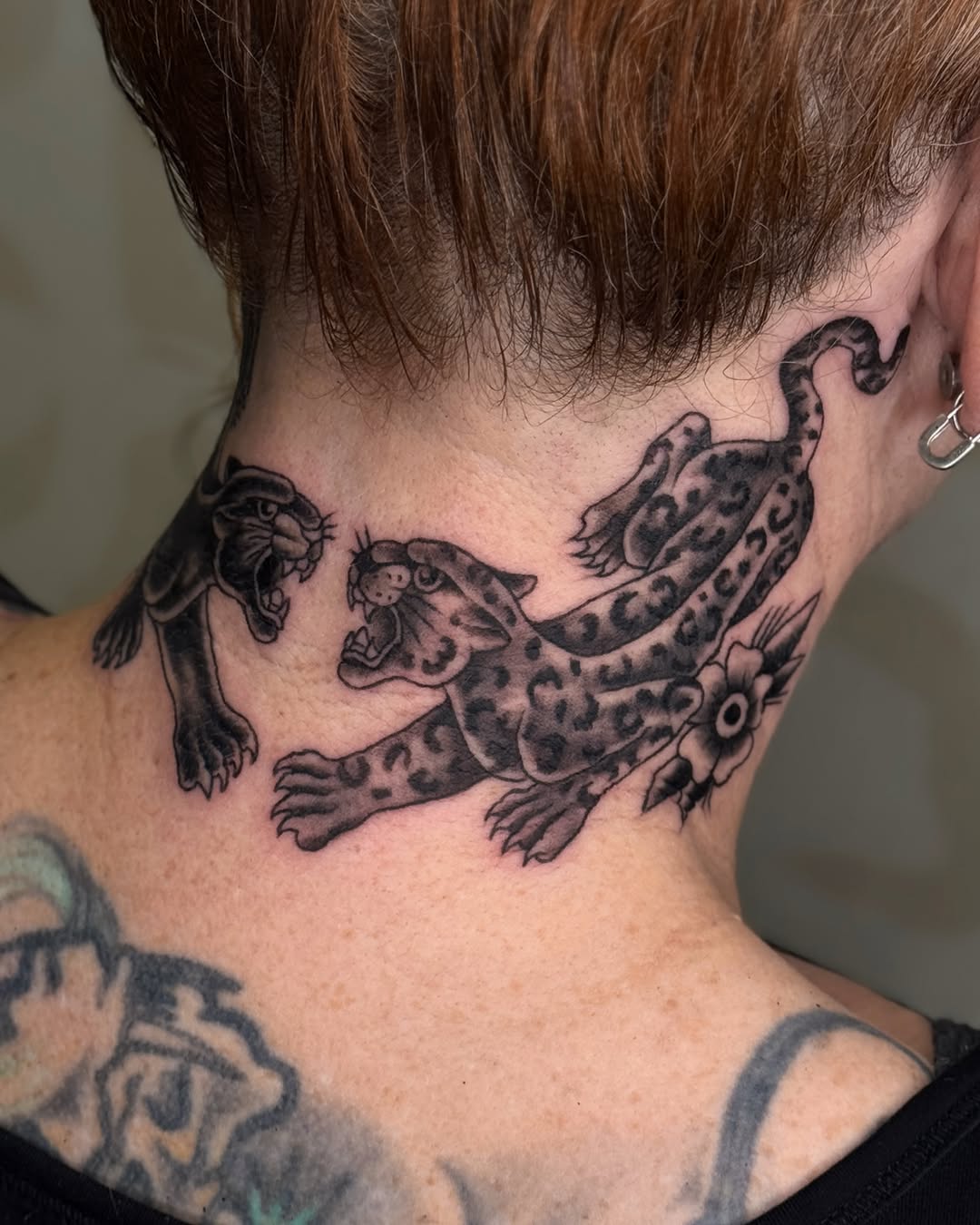 Tattoo by @bregrovertattoo โ american_traditional, black_and_grey
