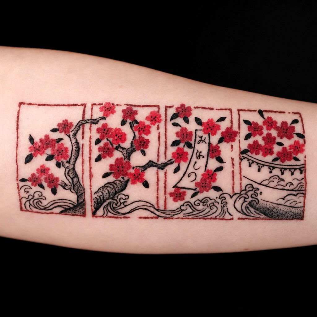 Tattoo by @eyu.tats โ japanese_irezumi, black_and_grey