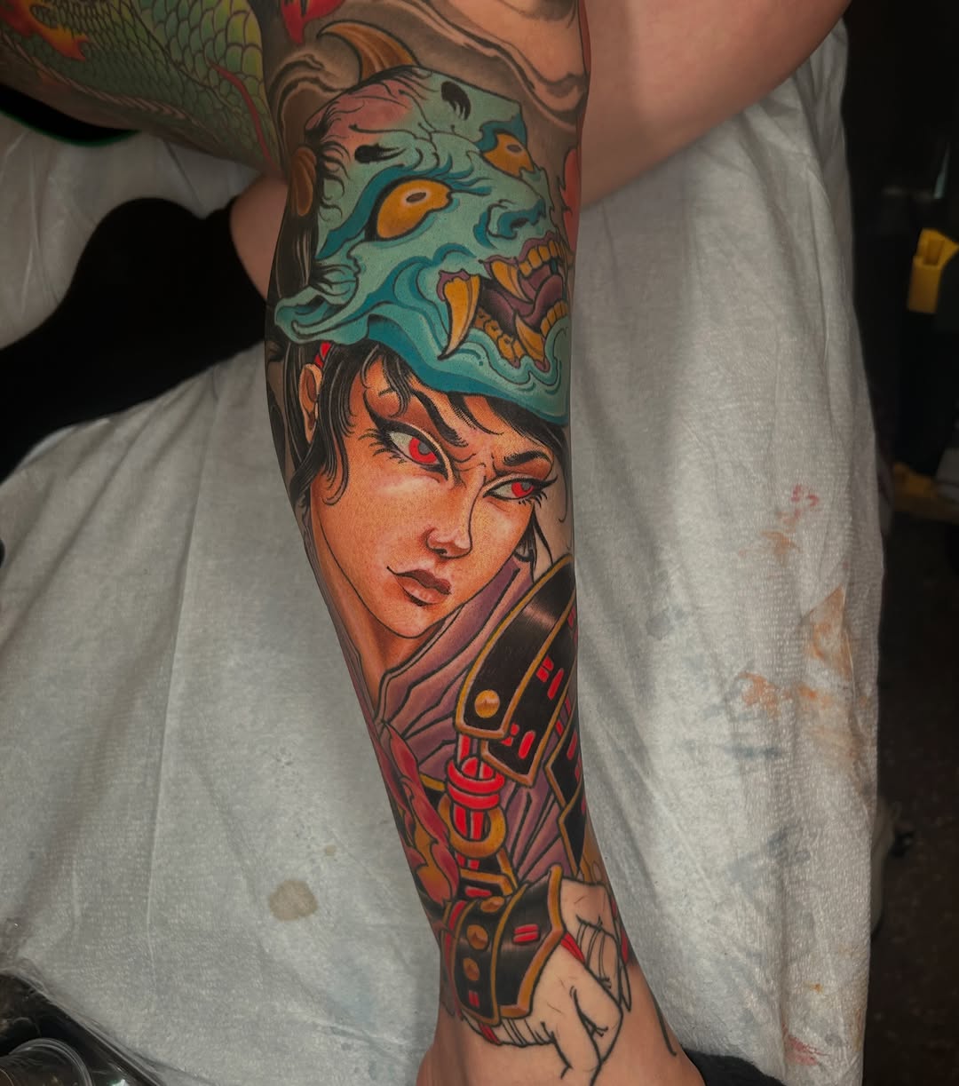 Tattoo by @timderosetattoos — japanese_irezumi, neo_traditional