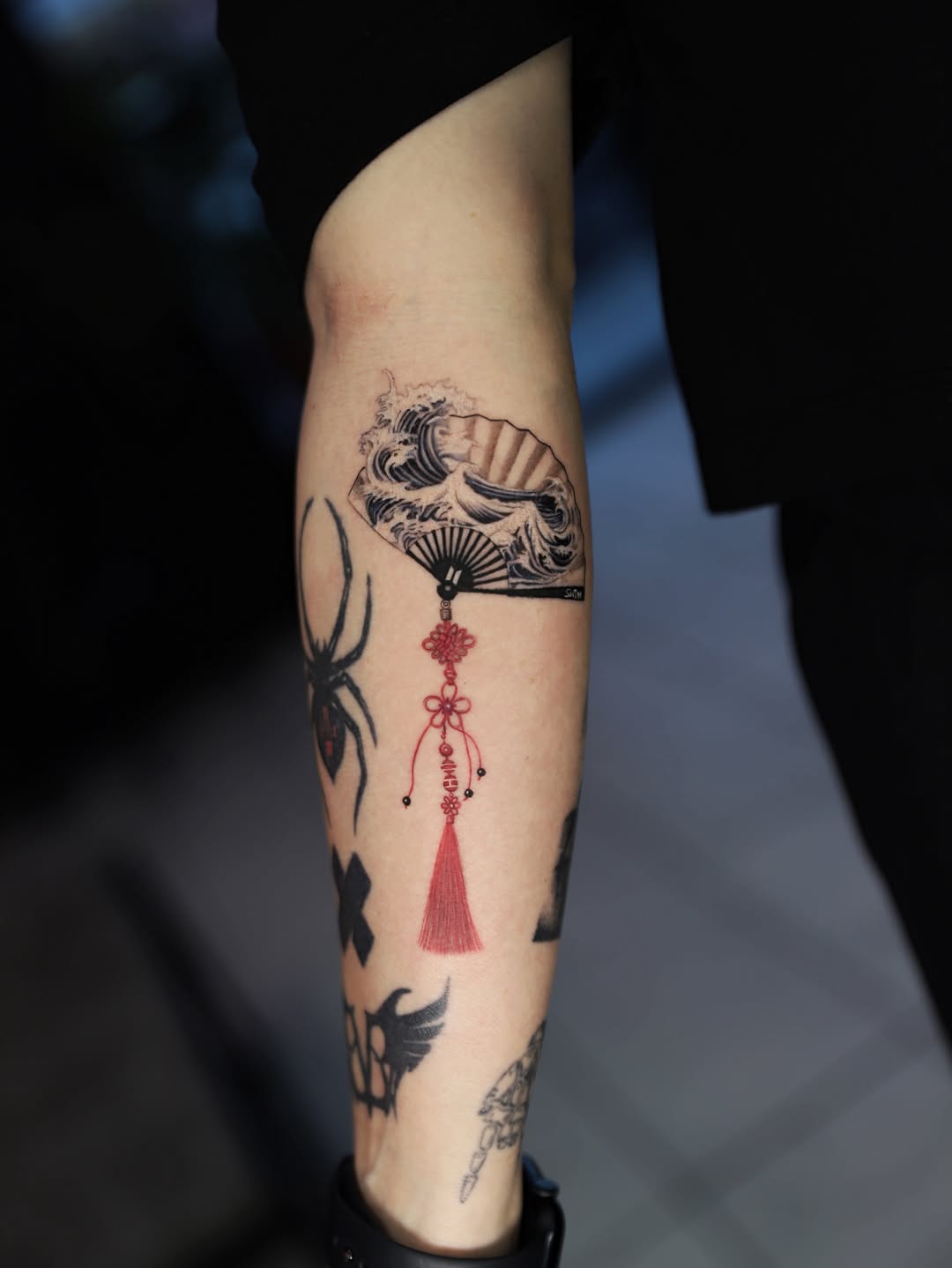 Tattoo by @lodytattoo β illustrative, black_and_grey