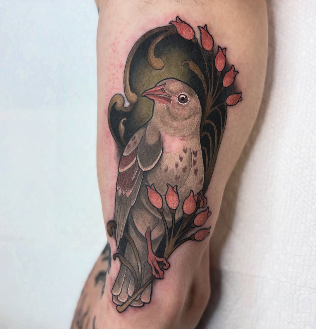 Tattoo by @kaylieseaver — realism, neo_traditional