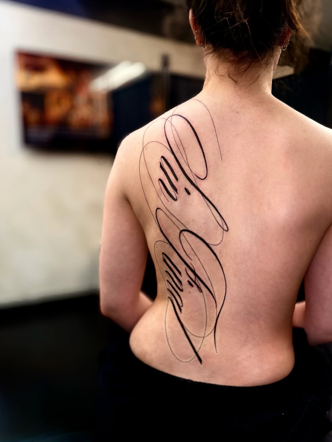Tattoo by @sonamachine β lettering_script, illustrative