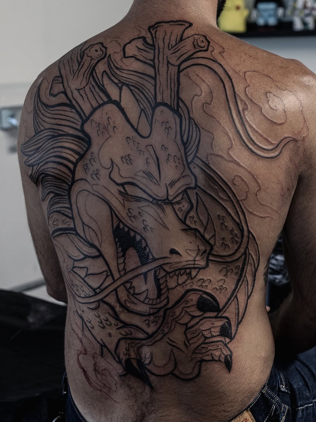 Tattoo by @melissaa_lotuss — japanese_irezumi, illustrative
