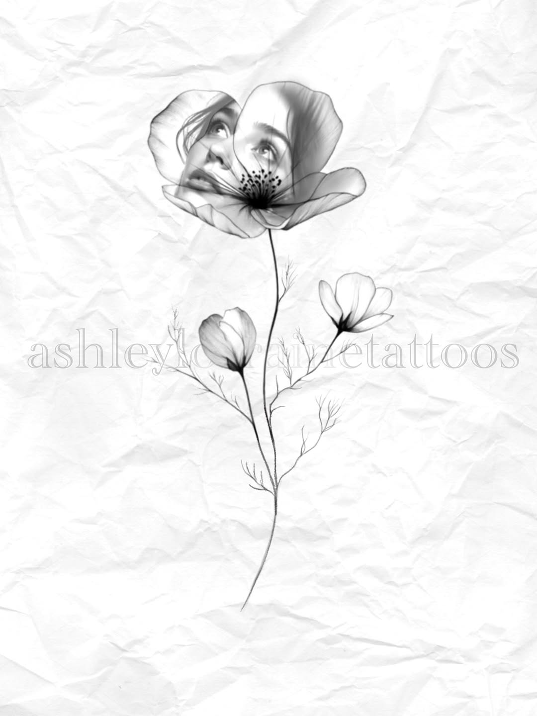 Tattoo by @ashleylorrainetattoos β realism, fine_line
