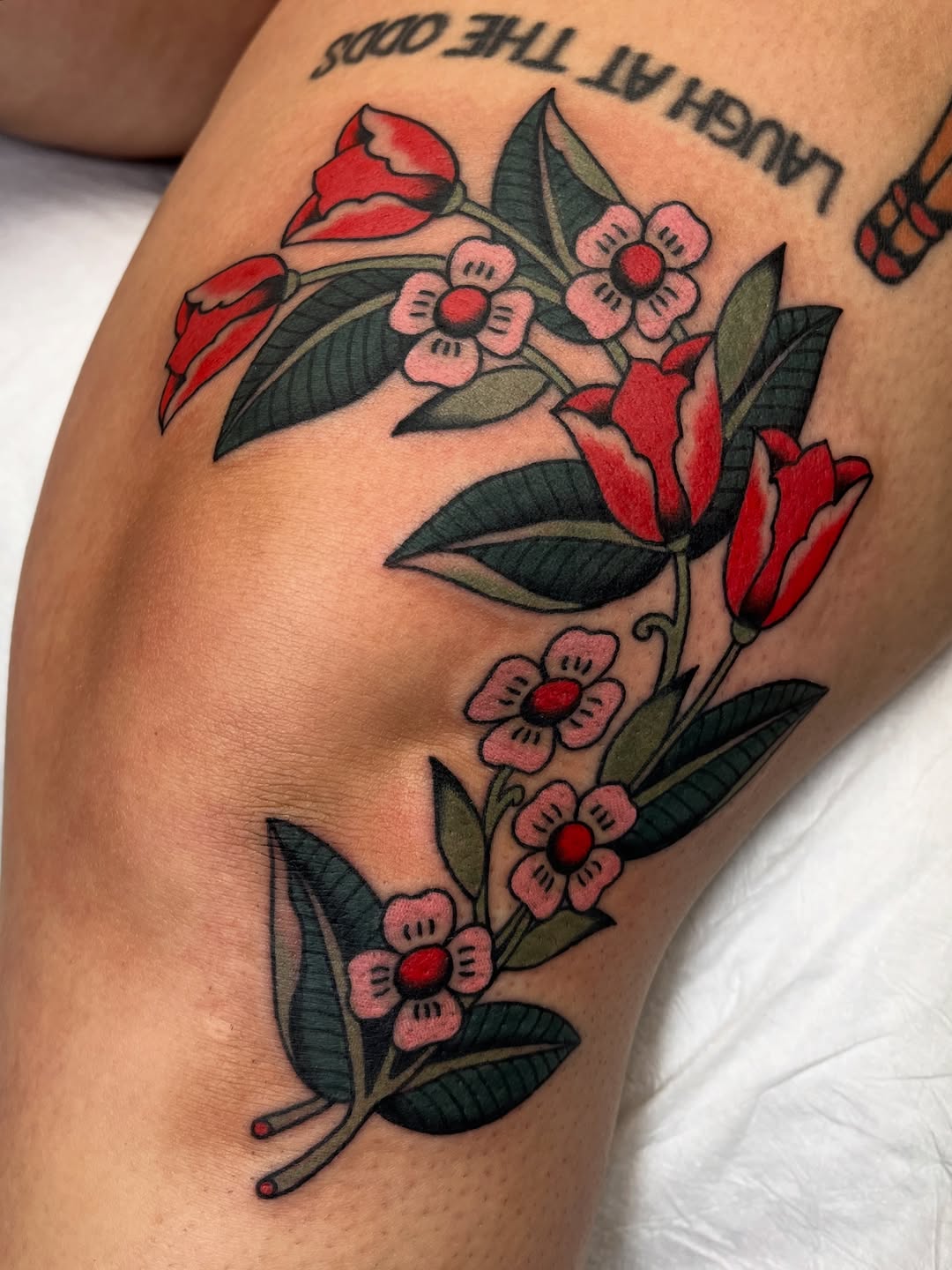 Tattoo by @abbeyruthtattoo — american_traditional, illustrative
