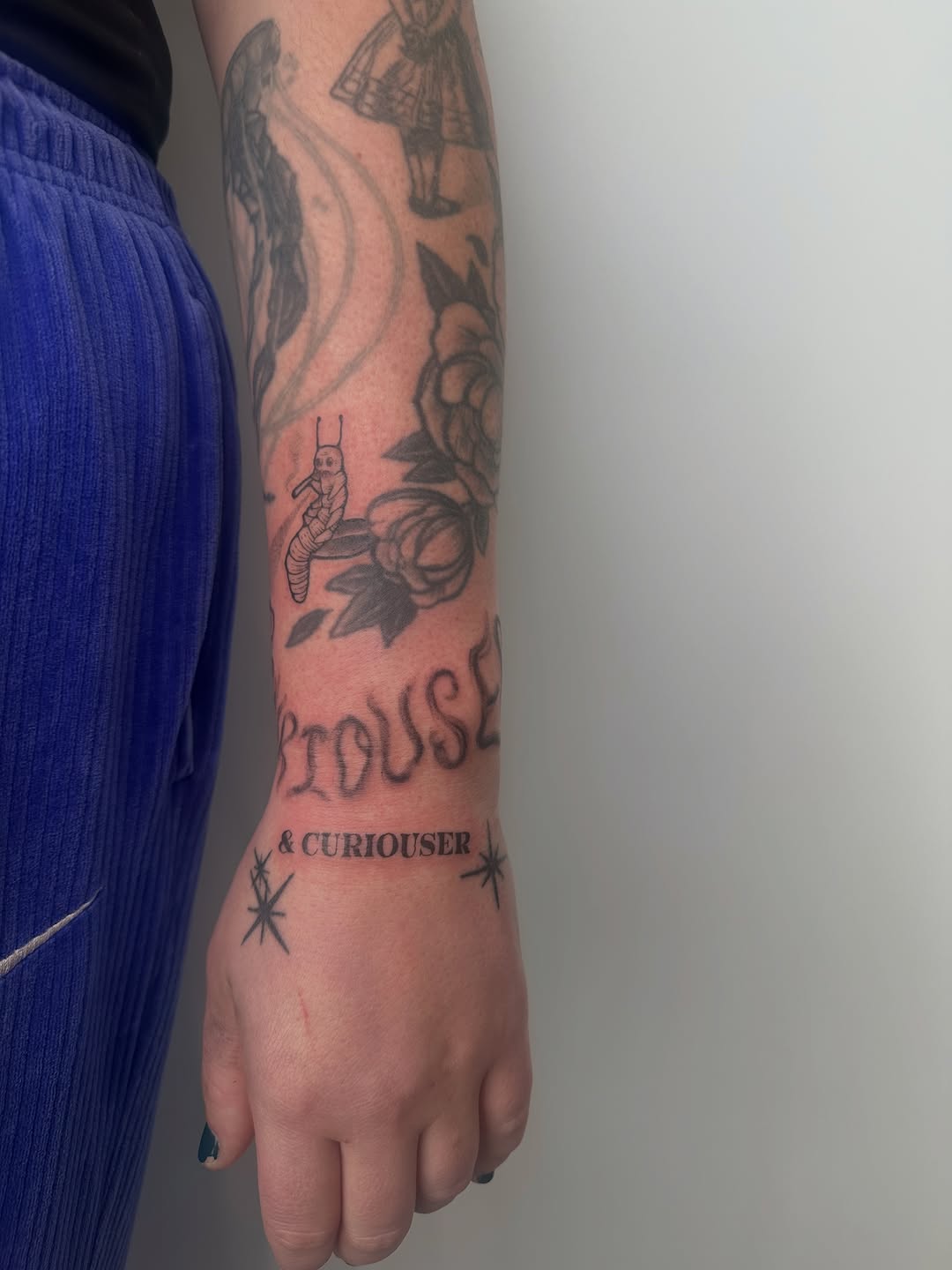Tattoo by @nimimatattoo — lettering_script, fine_line