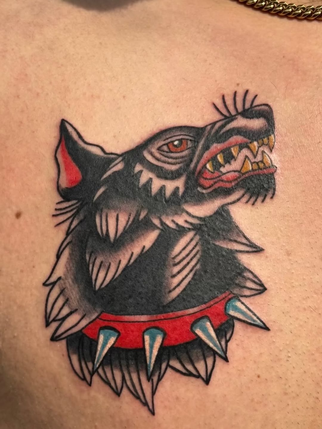 Tattoo by @scorpio.memento — american_traditional