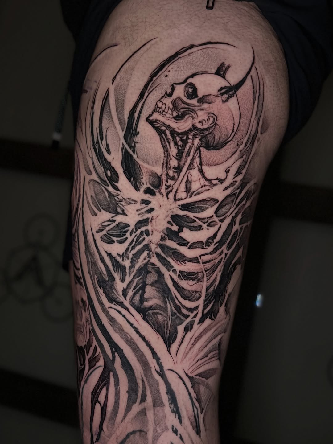 Tattoo by @domcalitattoo — dark_realism