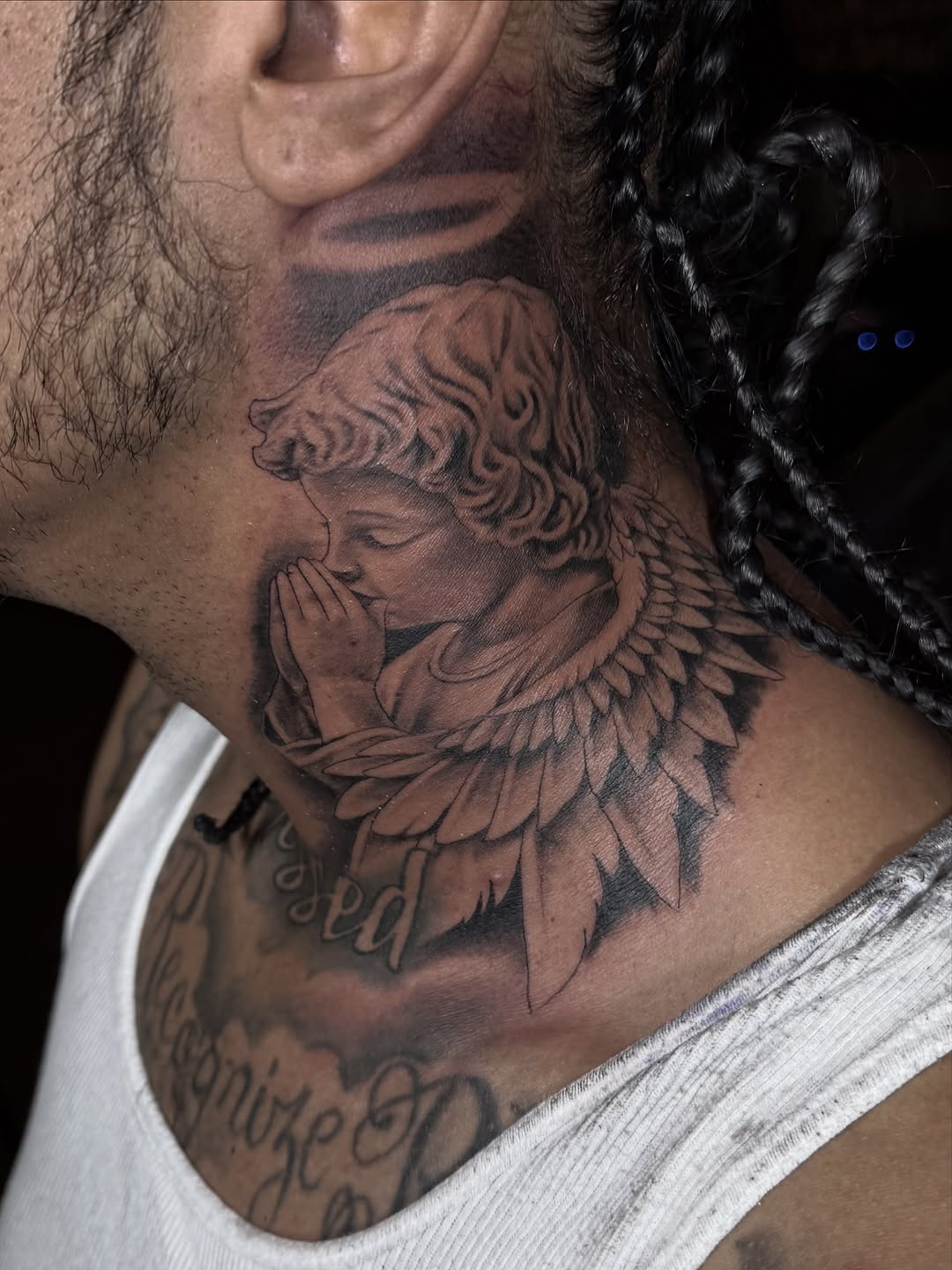 Tattoo by @jevonglascotattoos — black_and_grey, realism