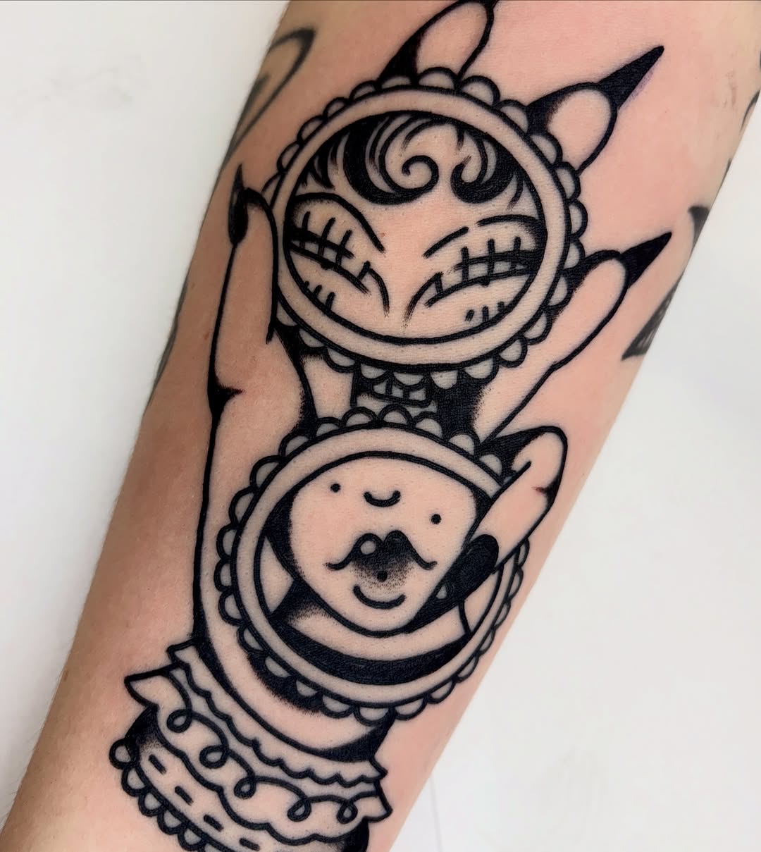 Tattoo by @bella.ryan.tattoos — american_traditional, ignorant
