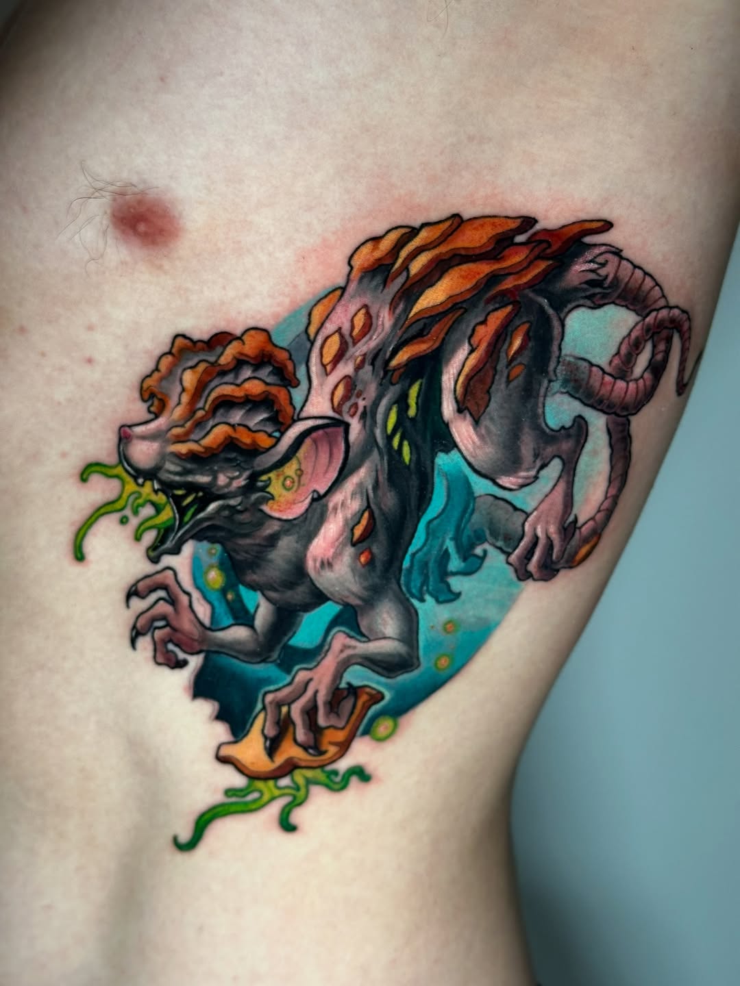 Tattoo by @oldmanfisk — realism